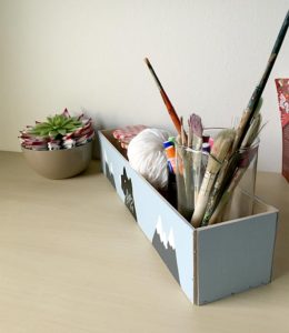 cassetta legno nordic style