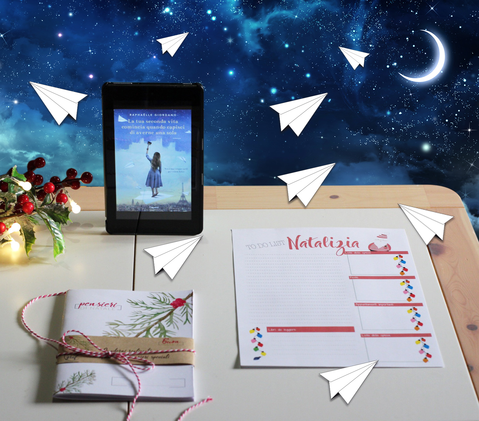 IllustraBook: La tua seconda vita inizia quando capisci di averne una sola e To do list di Natale