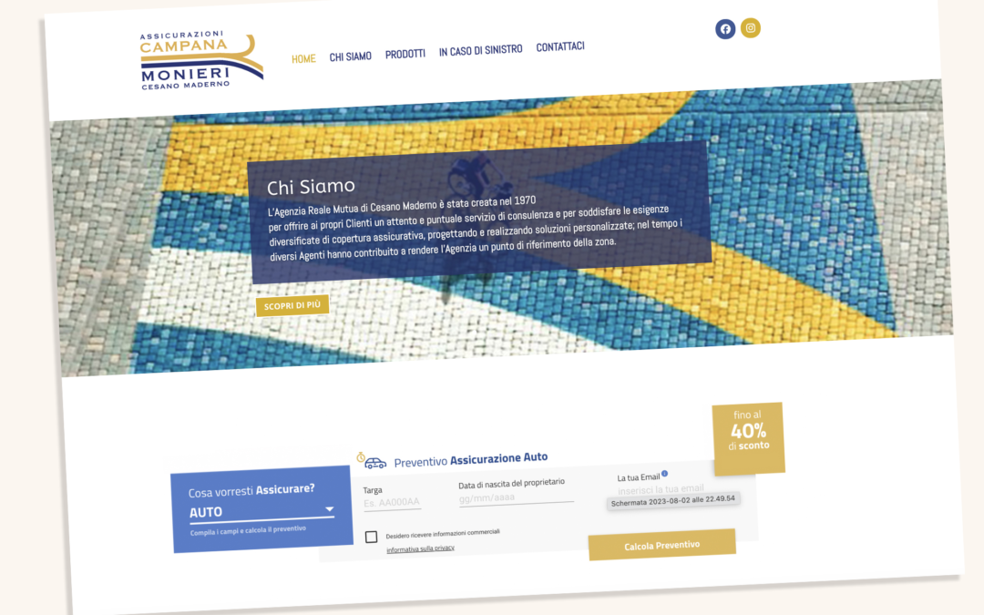 Sito Reale Mutua Cesano Maderno